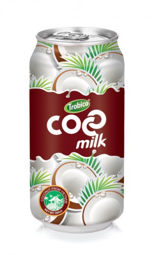 684 Trobico Coconut milk alu can 500ml
